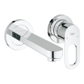 GROHE 20289000 - Baterie pentru lavoar cu două orificii BAULOOP 110 mm, crom lucios
