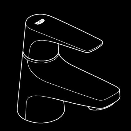 GROHE 20577000 - Ventil START FLOW DN 15, montaj pe blat, crom lucios