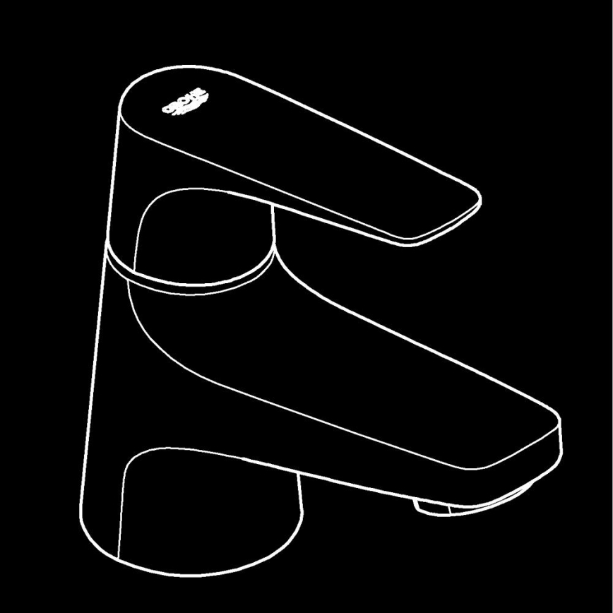 GROHE 20577000 - Ventil START FLOW DN 15, montaj pe blat, crom lucios