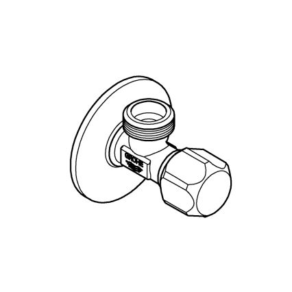 GROHE 22025000 - Robinet unghiular Universal DN 15, crom lucios