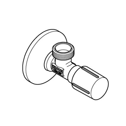 GROHE 22043000 - Robinet colțar Universal DN 15 crom lucios