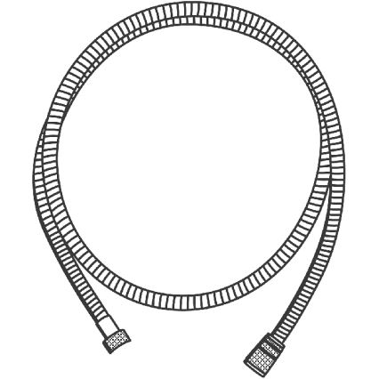 GROHE 22100000 - Furtun de duș VITALIOFLEX METAL LONG-LIFE 1750 mm, cromat