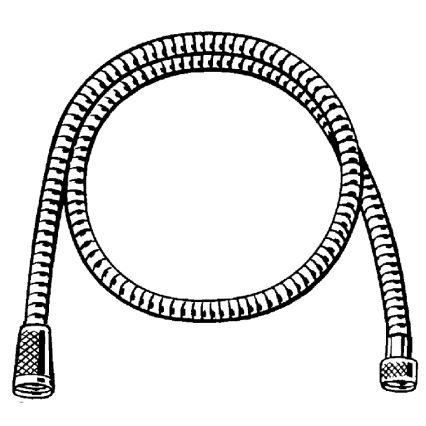 GROHE 22108000 - Furtun de duș VITALIOFLEX METAL LONG-LIFE 1500 mm crom