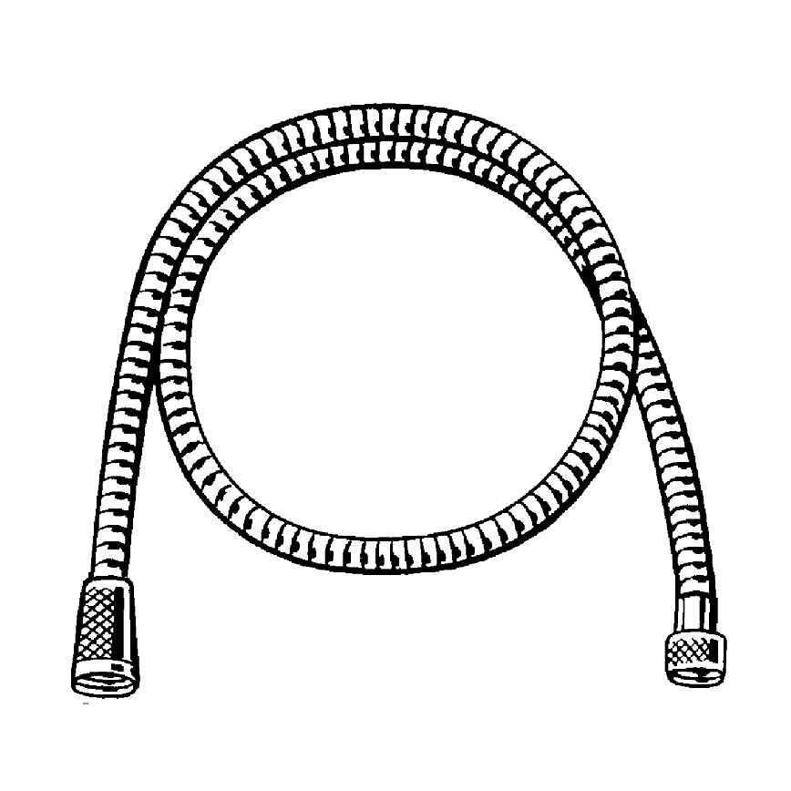 GROHE 22108000 - Furtun de duș VITALIOFLEX METAL LONG-LIFE 1500 mm crom