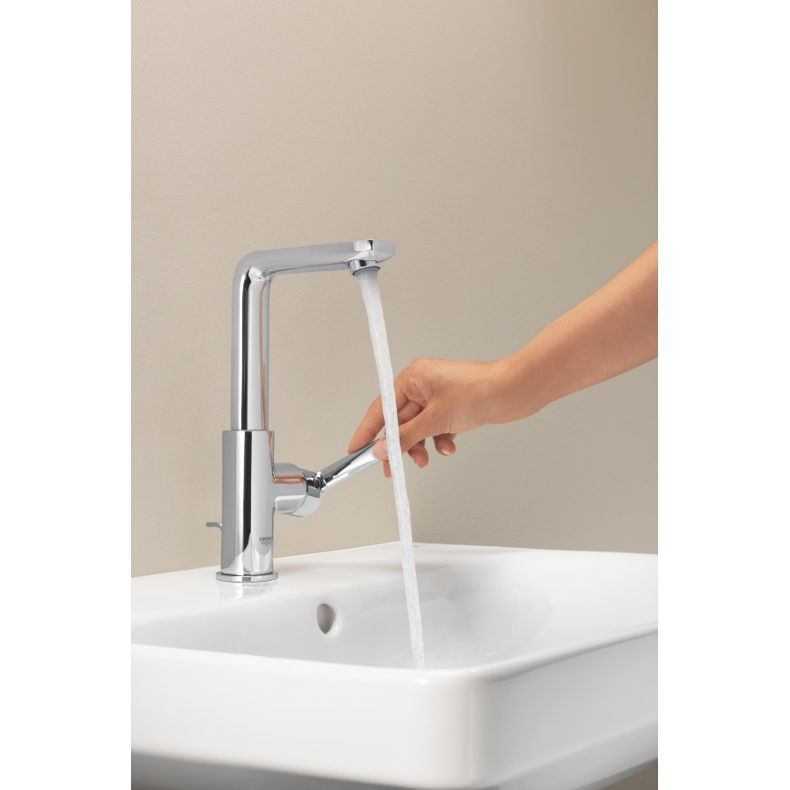 GROHE 23296001 - Baterie pentru lavoar LINEARE, mărimea L, crom lucios