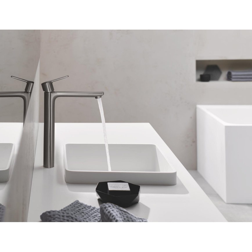 GROHE 23405AL1 - Baterie pentru lavoar LINEARE, mărime XL, finisaj grafit