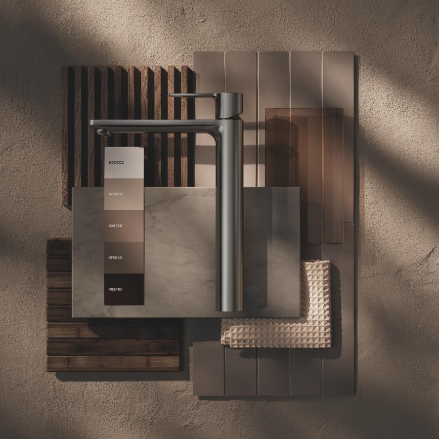 GROHE 23405AL1 - Baterie pentru lavoar LINEARE, mărime XL, grafit