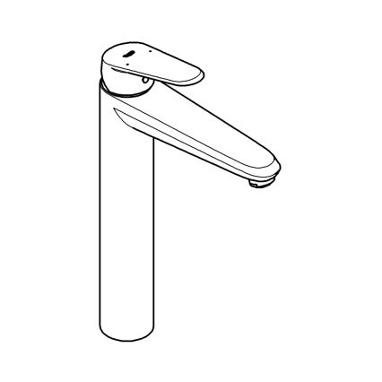 GROHE 23432000 - Baterie pentru lavoar EURODISC COSMOPOLITAN, mărime XL, crom