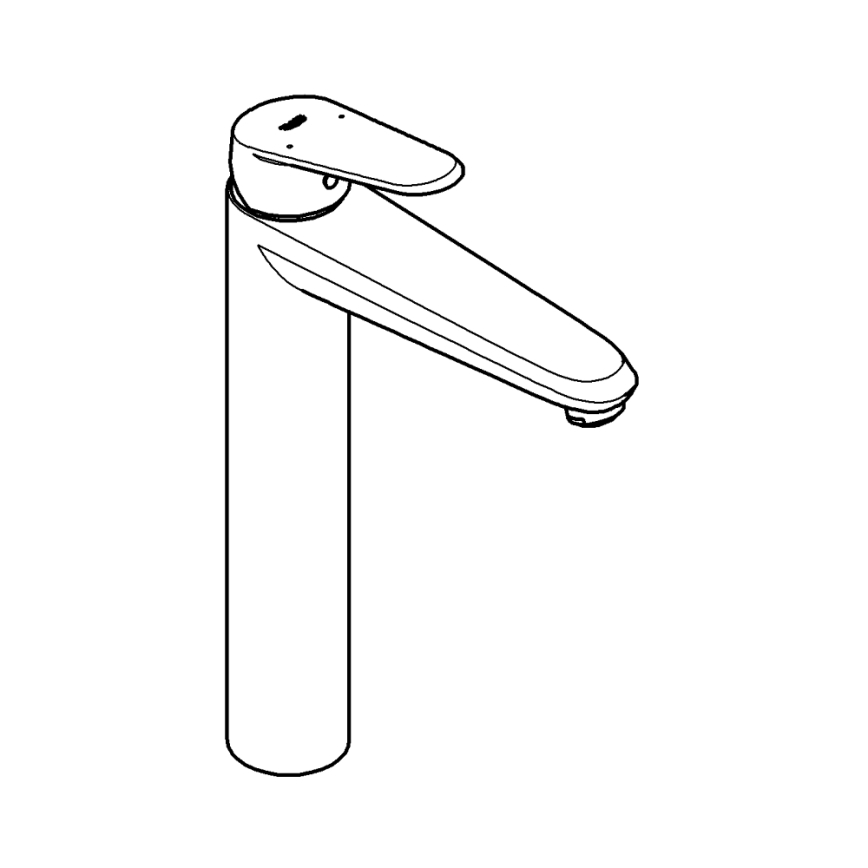 GROHE 23432000 - Baterie pentru lavoar EURODISC COSMOPOLITAN, mărime XL, crom