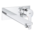GROHE 23444001 - Baterie pentru lavoar cu două găuri LINEARE, 207 mm, crom lucios