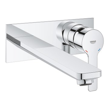 GROHE 23444001 - Baterie pentru lavoar cu două găuri LINEARE, 207 mm, crom lucios