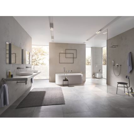 GROHE 23444AL1 - Baterie lavoar LINEARE, montaj încastrat, 207 mm, grafit