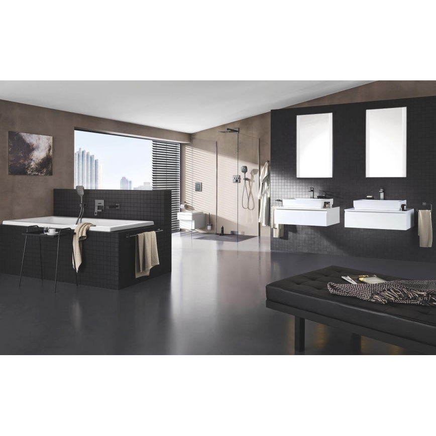 GROHE 23445AL0 - Baterie pentru lavoar EUROCUBE, mărime M, grafit