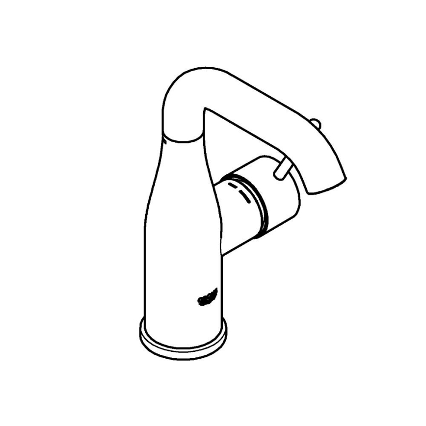 GROHE 23463001 - Baterie pentru lavoar ESSENCE, mărime M, crom lucios