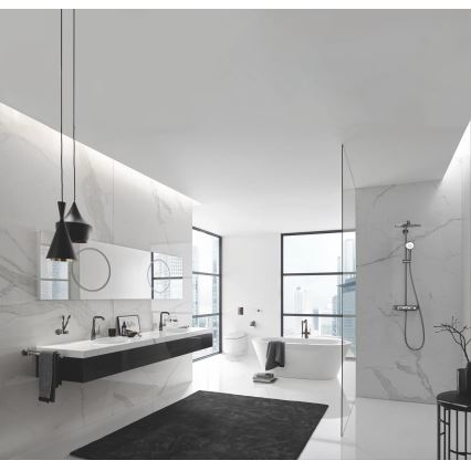 GROHE 23491AL1 - Baterie de cadă ESSENCE 277 mm grafit