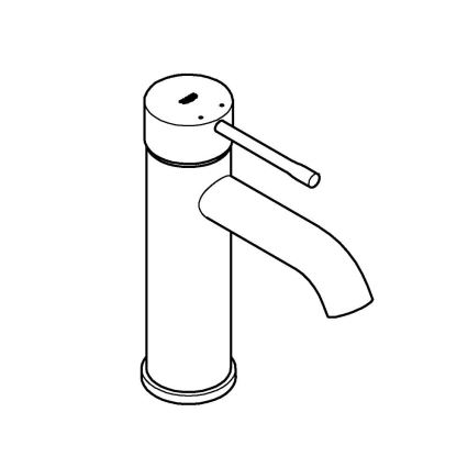 GROHE 23590001 - Baterie pentru lavoar ESSENCE, mărime S, crom lucios