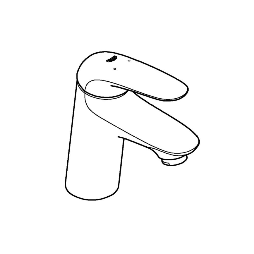 GROHE 23715003 - Baterie pentru lavoar EUROSTYLE, mărimea S, crom lucios