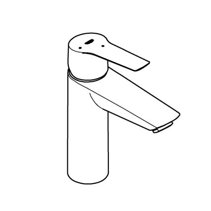 GROHE 237462432 - Baterie pentru lavoar START, mărime M, neagră