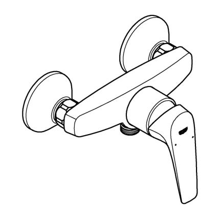 GROHE 23771000 - Baterie de duș START FLOW, crom lucios