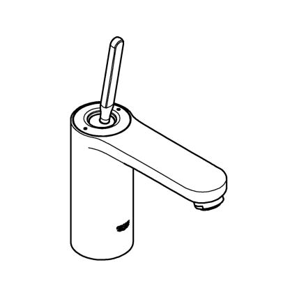 GROHE 23800000 - Baterie pentru lavoar GET, mărime M, crom lucios