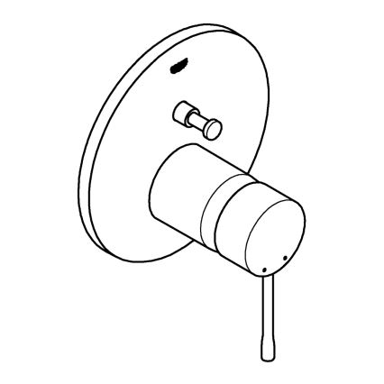 GROHE 24058A01 - Baterie ESSENCE, grafit