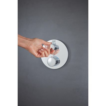 GROHE 24076000 - Baterie termostatică pentru duș GROHTHERM, crom lucios