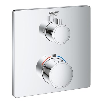 GROHE 24078000 - Baterie termostatată pentru duș GROHTHERM, crom lucios
