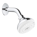 GROHE 26088001 - Cap de duș TEMPESTA 100, Ø 100 mm, crom lucios