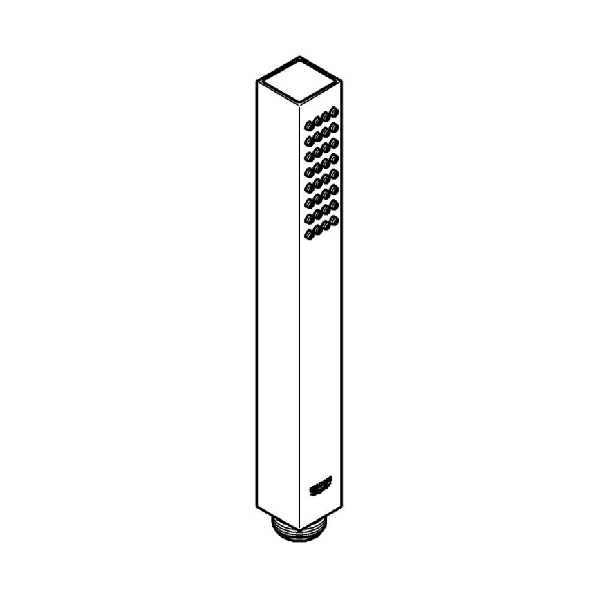 GROHE 26392000 - Duș de mână VITALIO JOY CUBE STICK, crom lucios