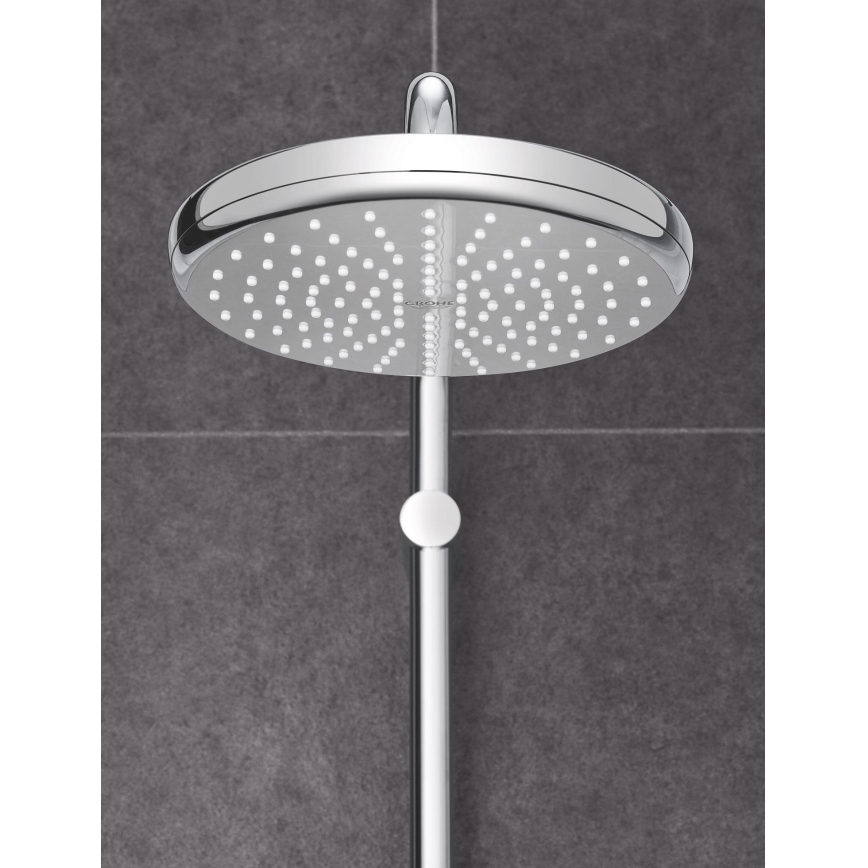GROHE 26408000 - Cap de duș TEMPESTA, diametru 210 mm, crom lucios