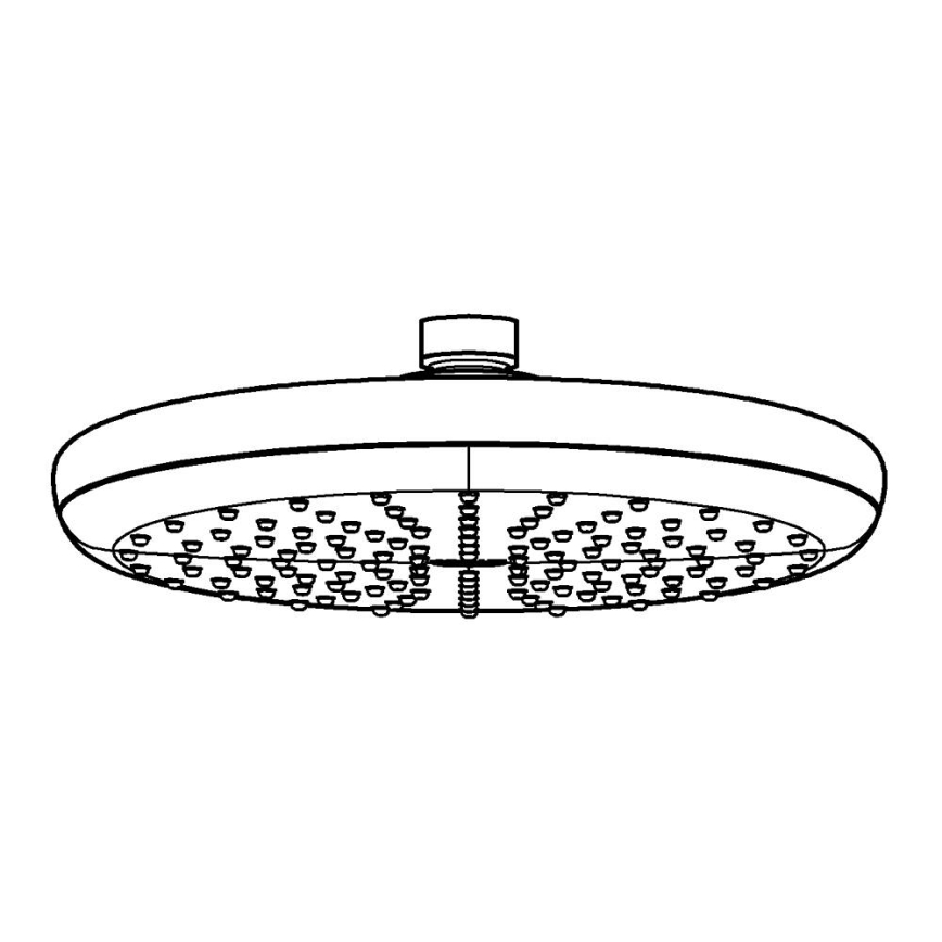 GROHE 26410000 - Cap de duș TEMPESTA 210 mm, crom lucios