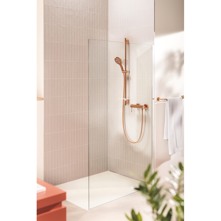 GROHE 26574DL0 - Duș de mână RAINSHOWER SMARTACTIVE 130 mm, cupru periat