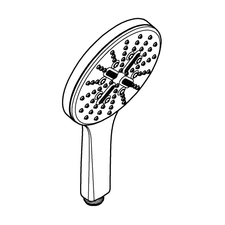 GROHE 26574GL0 - Duș de mână RAINSHOWER SMARTACTIVE 130 mm, auriu