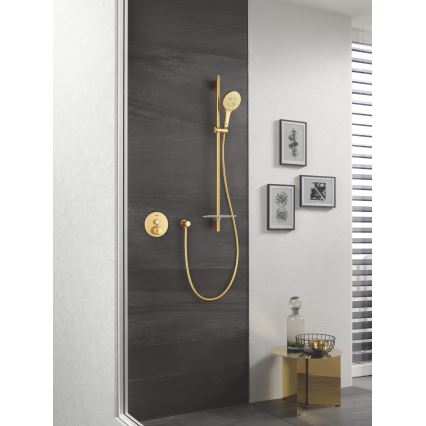GROHE 26574GN0 - Duș de mână RAINSHOWER SMARTACTIVE 130, finisaj auriu periat