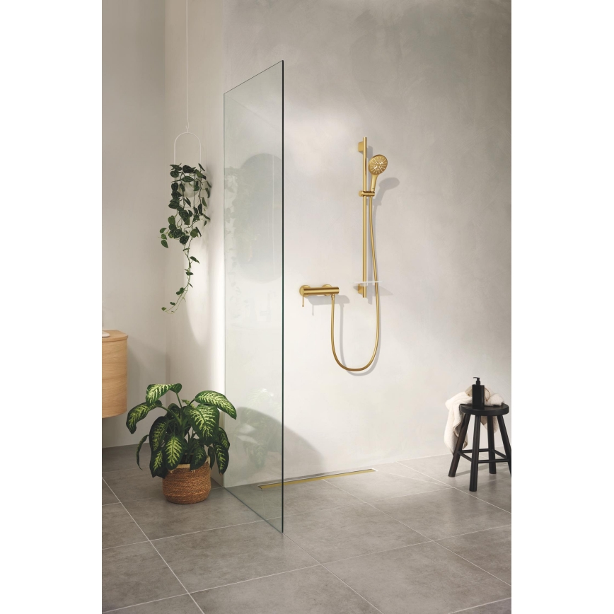 GROHE 26574GN0 - Duș de mână RAINSHOWER SMARTACTIVE 130, finisaj auriu periat