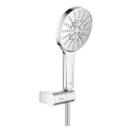 GROHE 26580000 - Set duș de mână RAINSHOWER SMARTACTIVE 130, furtun 1500 mm, crom