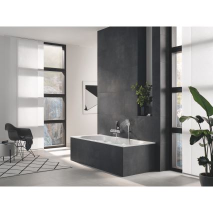 GROHE 26582000 - Duș de mână RAINSHOWER SMARTACTIVE 130 CUBE, crom lucios