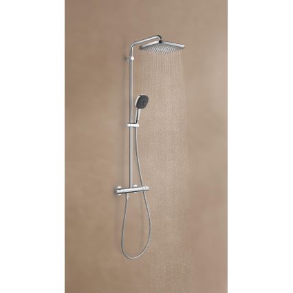 GROHE 26696001 - Sistem de duș VITALIO COMFORT 250, 250 × 250 mm, crom lucios