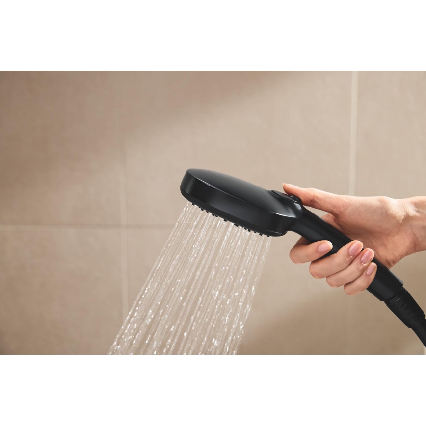 GROHE 266962431 - Sistem de duș VITALIO COMFORT 250, 250 × 250 mm, negru