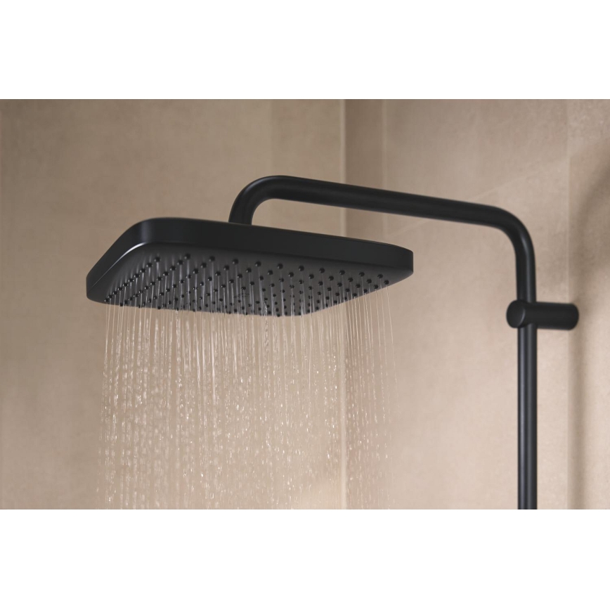GROHE 266962431 - Sistem de duș VITALIO COMFORT 250, 250 × 250 mm, negru