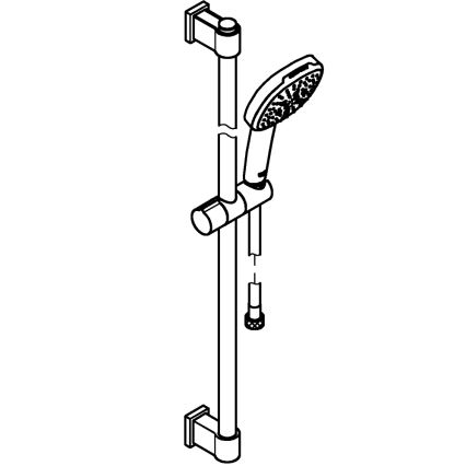 GROHE 26932001 - Set de duș VITALIO COMFORT 110, 900 mm, crom lucios