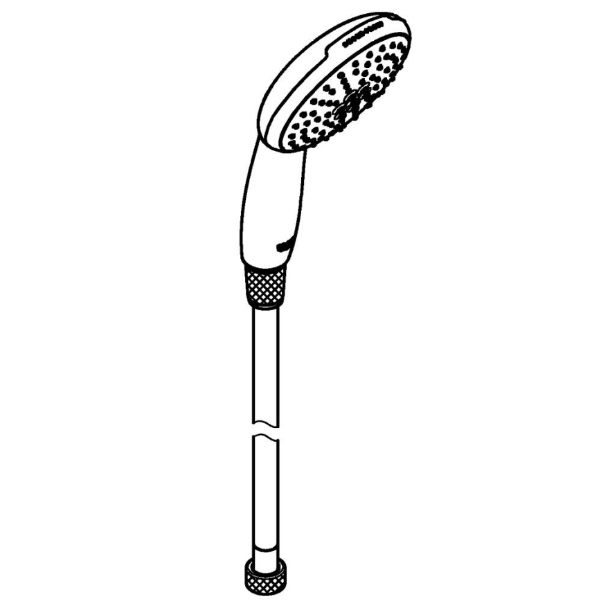 GROHE 2696010E - Duș de mână VITALIO START 110, 110 mm, crom lucios