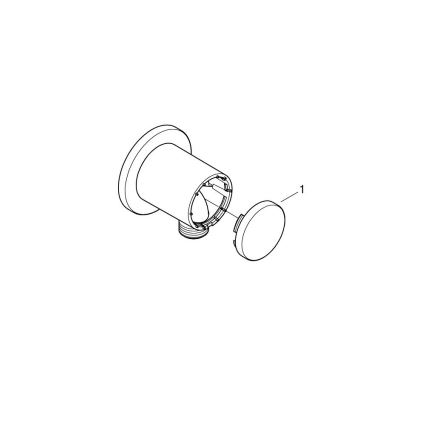 GROHE 26963001 - Cot de perete VITALIO UNIVERSAL 12” crom lucios