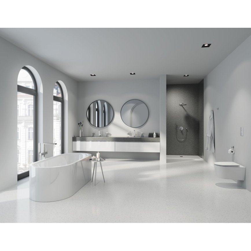 GROHE 27057DC0 - Cot de perete RAINSHOWER DN 15 din inox