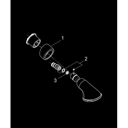 GROHE 27062000 - Cap de duș RELEXA 100 Five, 95 mm, crom lucios