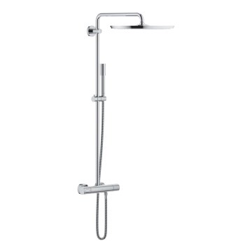 GROHE 27174001 - Sistem de duș RAINSHOWER SYSTEM 400, 450 mm, crom lucios