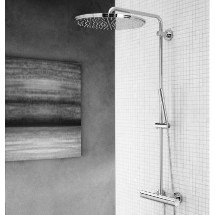 GROHE 27174001 - Sistem de duș RAINSHOWER SYSTEM 400, 450 mm, crom lucios