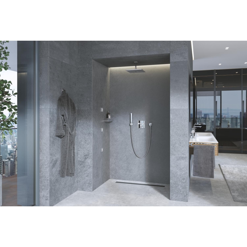 GROHE 27693000 - Suport de perete pentru duș EUPHORIA CUBE, crom lucios