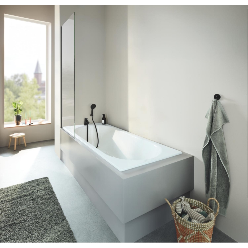 GROHE 279462431 - Pară de duș VITALIO START 110, 110 mm, neagră
