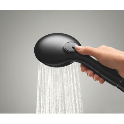 GROHE 279462431 - Pară de duș VITALIO START 110, 110 mm, neagră